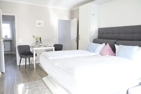 Schlafzimmer  Kjeirstr. 34, Whg. 17, Haus Atlanta, SeeTied