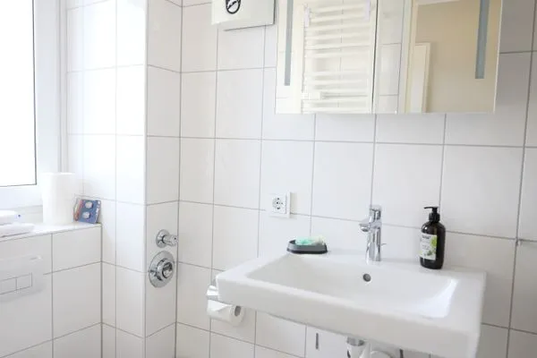 Badezimmer  Kjeirstr. 34, Whg. 17, Haus Atlanta, SeeTied