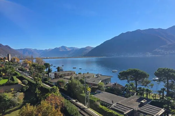 View of landmark  Casa Rivapiana, 1,5-Zimmerwohnung