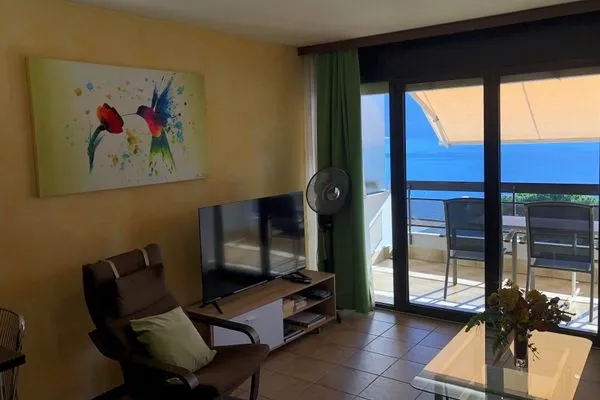 Living room  Casa Rivapiana, 1,5-Zimmerwohnung