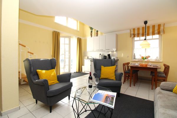  Appartementanlage Strandjuwel Fewo 209 Kühlungsborn-Ost - Wohnzimmer