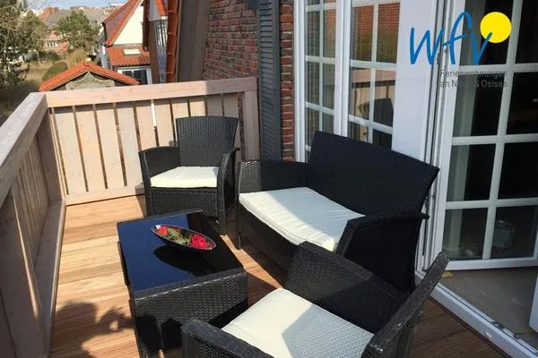 Balkon Lisa-Marie Ferienwohnung 2