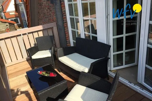 Balkon Lisa-Marie Ferienwohnung 2