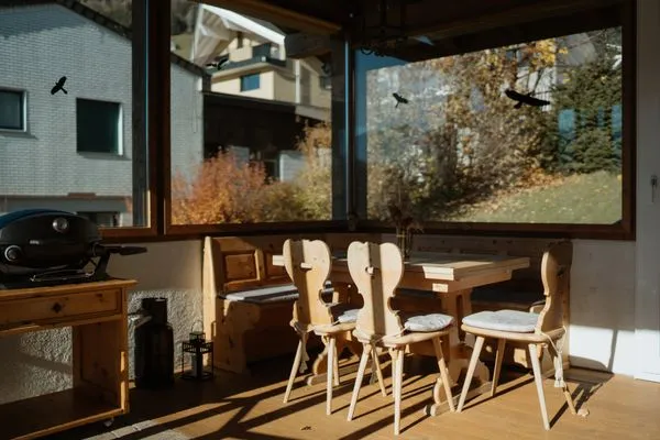 Terrasse  Ferienhaus Daheim