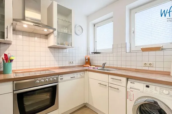 Küche / Küchenzeile Holiday Residenz II Ferienwohnung Toornkieker