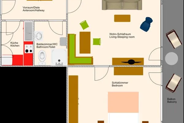 Grundriss  Apartment Ambiente by FiS - Fun in Styria