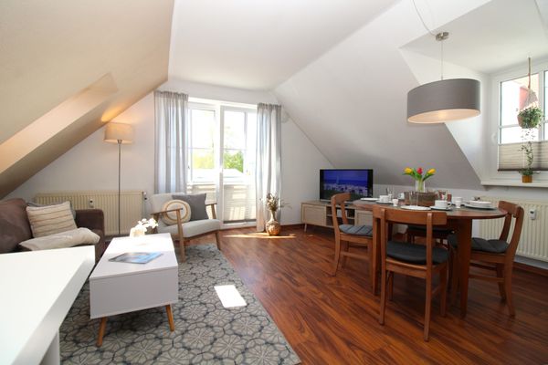  Appartementanlage Strandjuwel Fewo 253 Kühlungsborn-Ost - Wohnzimmer