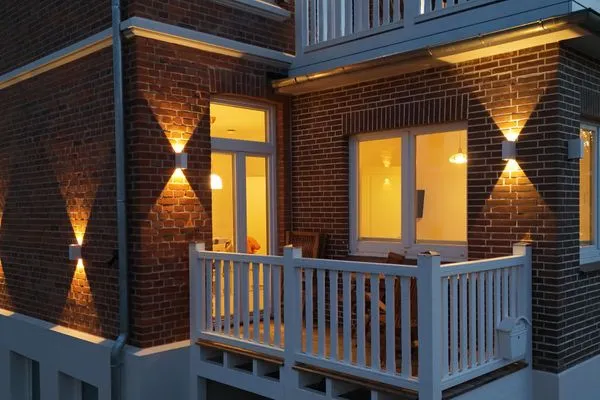 Balkon  Villa Johanna  App.1 - mit zwei Balkonen & Garten - nur wenige Schritte vom Strand