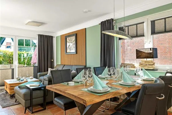 Wohnzimmer Doppelhäuser Timmendorf Strand Haus Neptun