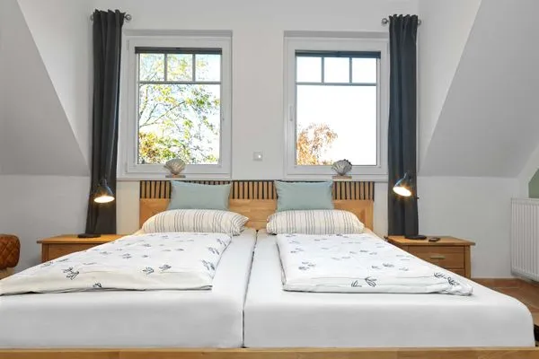 Schlafzimmer Doppelhäuser Timmendorf Strand Haus Neptun