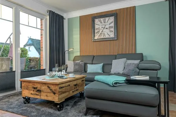 Wohnzimmer Doppelhäuser Timmendorf Strand Haus Neptun