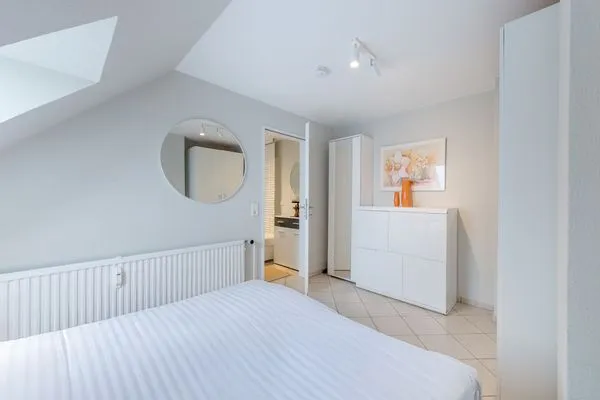 Schlafzimmer  Heimathafen - direkt am Strand mit Sonnenbalkon