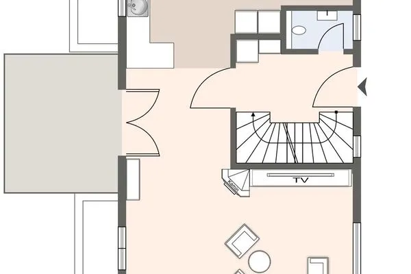 Einzelhaus Boathouse Boathouse SPO Dorf - Grundriss