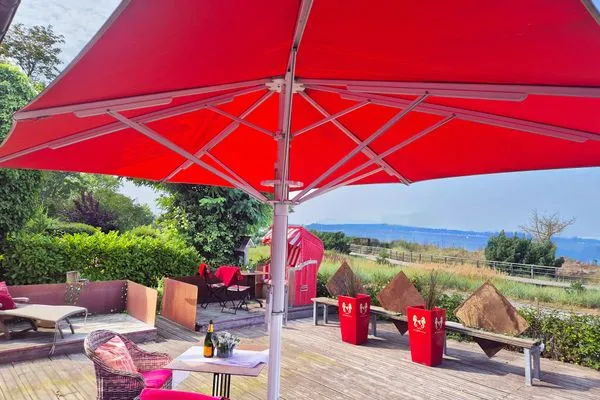 Terrasse Strandvilla Strandpalais - historischer Charme in exklusiver Lage