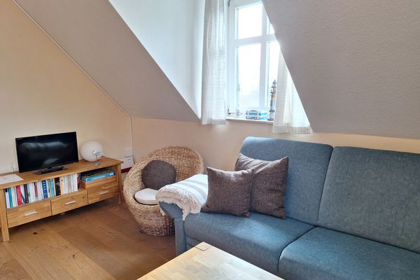  Mansarde Wieck - Wohnzimmer