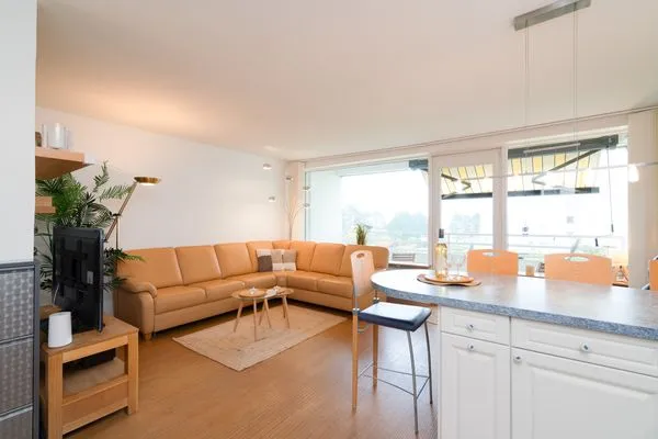 Wohnzimmer Ferienpark Sierksdorf Giny's Beach Appartement
