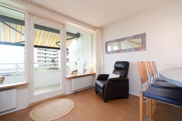 Wohnzimmer Ferienpark Sierksdorf Giny's Beach Appartement