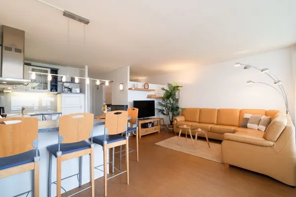 Wohnzimmer Ferienpark Sierksdorf Giny's Beach Appartement