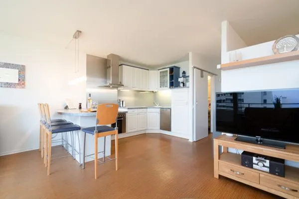 Wohnzimmer Ferienpark Sierksdorf Giny's Beach Appartement