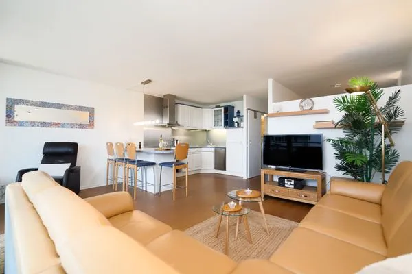 Wohnzimmer Ferienpark Sierksdorf Giny's Beach Appartement