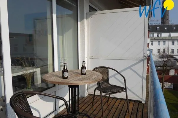 Balkon Appartement-Haus Regina Ferienwohnung Ohlsen´s smucke Stuuv