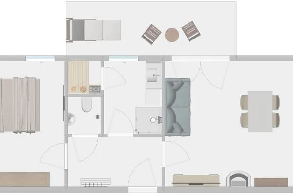 Ground plan  Mountain Suite A10