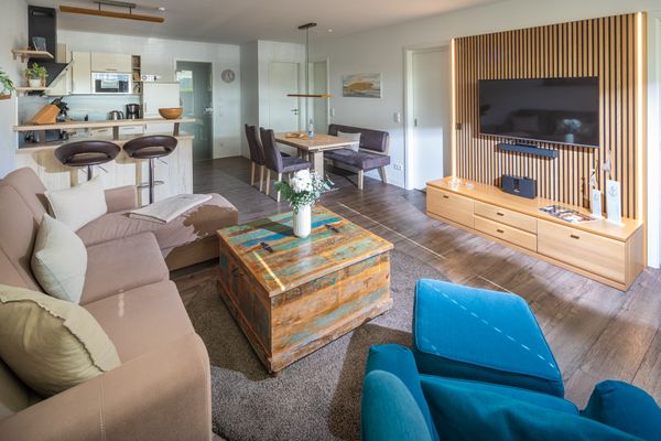 Residenz am Kurpark Sommerdeich4you Norderney-Stadt - Wohnzimmer