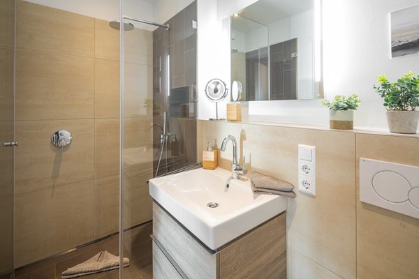 Residenz am Kurpark Sommerdeich4you Norderney-Stadt - Badezimmer