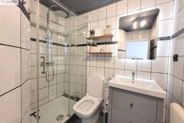 Badezimmer  Auszeit in den Alpen