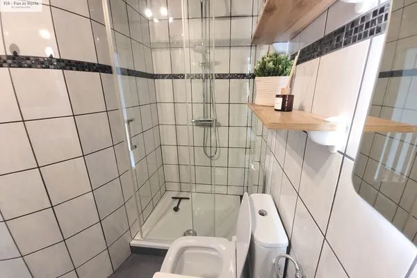 Badezimmer  Auszeit in den Alpen