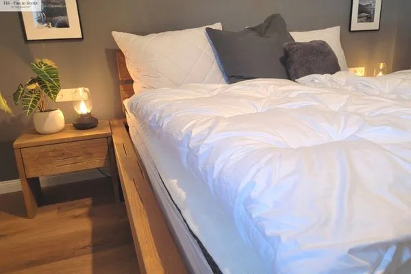 Schlafzimmer  Auszeit in den Alpen