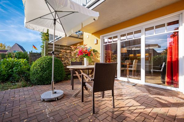  Glebbe 17 Wohnung 2 Zingst - Terrasse