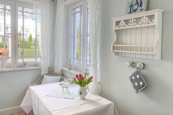 Küche / Küchenzeile  Haus Anholt App. 33 - hübsche Veranda & Strandnähe genießen