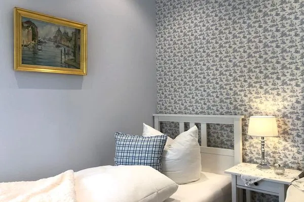 Schlafzimmer  Villa Svanen App. 2 - Frühstücken mit Blick aufs Meer - Urlaub mit einzigartigem Meerblick