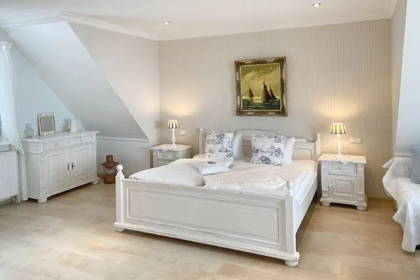 Wohnzimmer  Haus Anholt App. 37 - gemütliche Wohnung mit Balkon & Teilmeerblick