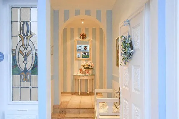 Fassade / Eingang  Haus Anholt App. 38 - charmante kleine Suite mit Balkon & Teilmeerblick