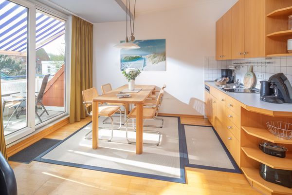  Ferienwohnung Seestern Norderney-Stadt - Küche / Küchenzeile