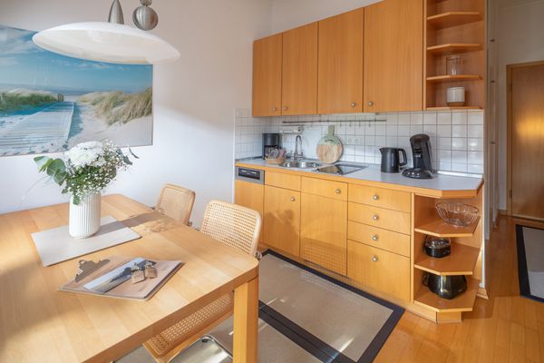  Ferienwohnung Seestern Norderney-Stadt - Küche / Küchenzeile