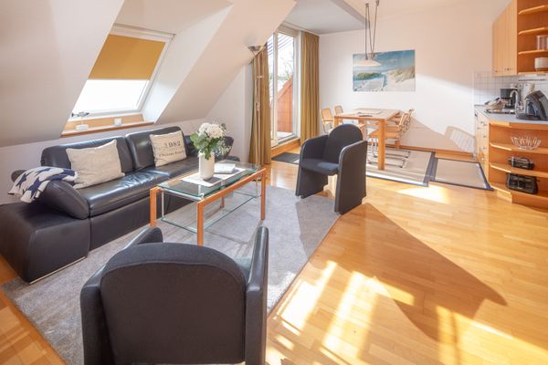  Ferienwohnung Seestern Norderney-Stadt - Wohnzimmer
