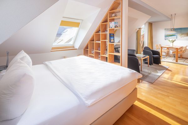  Ferienwohnung Seestern Norderney-Stadt - Bett