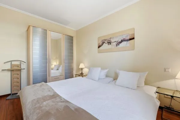 Schlafzimmer  Schloonseevillen, Whg. 04