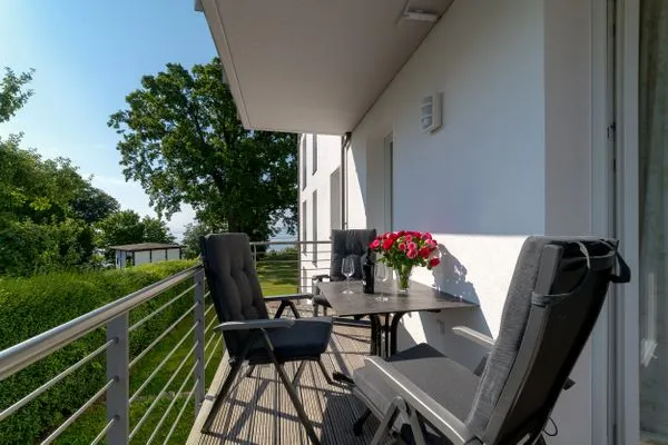 Balkon  Villa Nause, Ferienwohnung Buchenfreund mit Spa und Freizeit