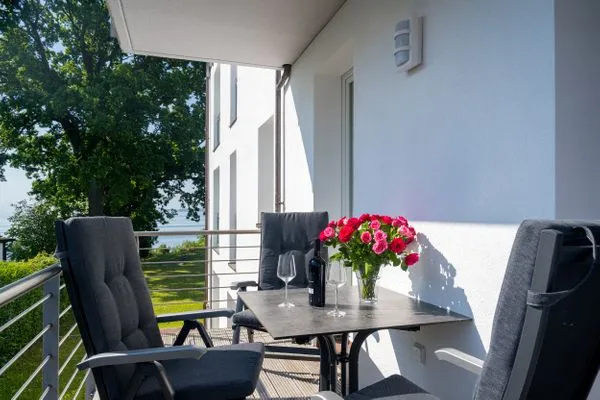 Balkon  Villa Nause, Ferienwohnung Buchenfreund mit Spa und Freizeit