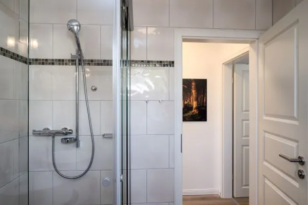 Badezimmer  Villa Nause, Ferienwohnung Buchenfreund mit Spa und Freizeit
