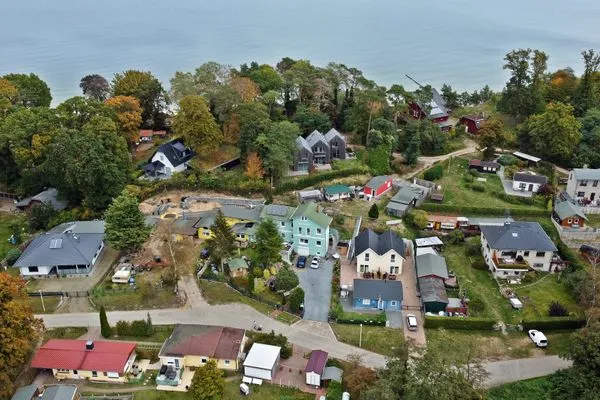 Vogelperspektive  Ferienhaus Dat Fischerhus