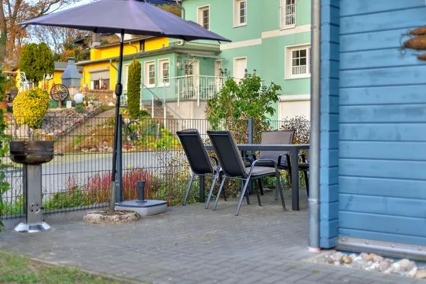 Terrasse  Ferienhaus Dat Fischerhus