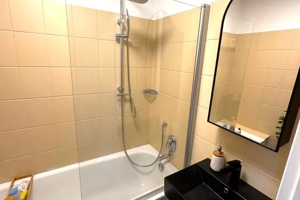 Badezimmer  Ferienwohnung 334, Morgensonne