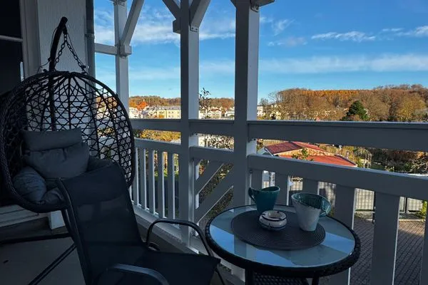 Balkon  Ferienwohnung 334, Morgensonne