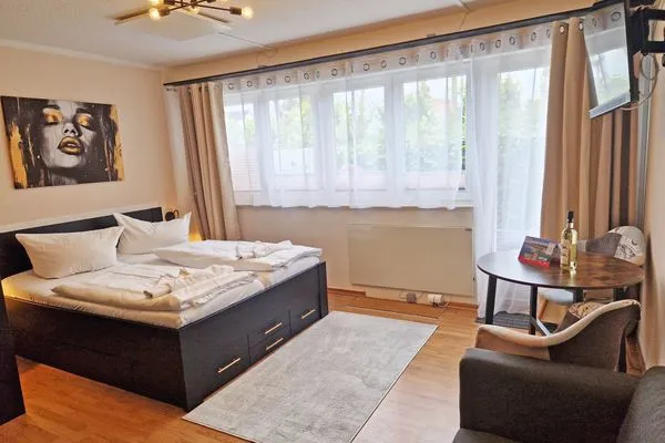 Schlafzimmer  Villa Monika, App. 3 - Deine Auszeit- in der Sassnitzer Altstadt