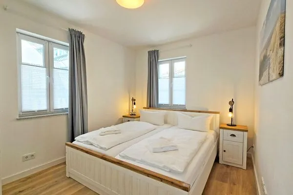 Schlafzimmer  Villa Küstenperle - App. Auszeit - Meerblick pur!
